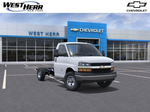New 2025 Chevrolet Express 3500 w/ Power Convenience Package RWD image 1