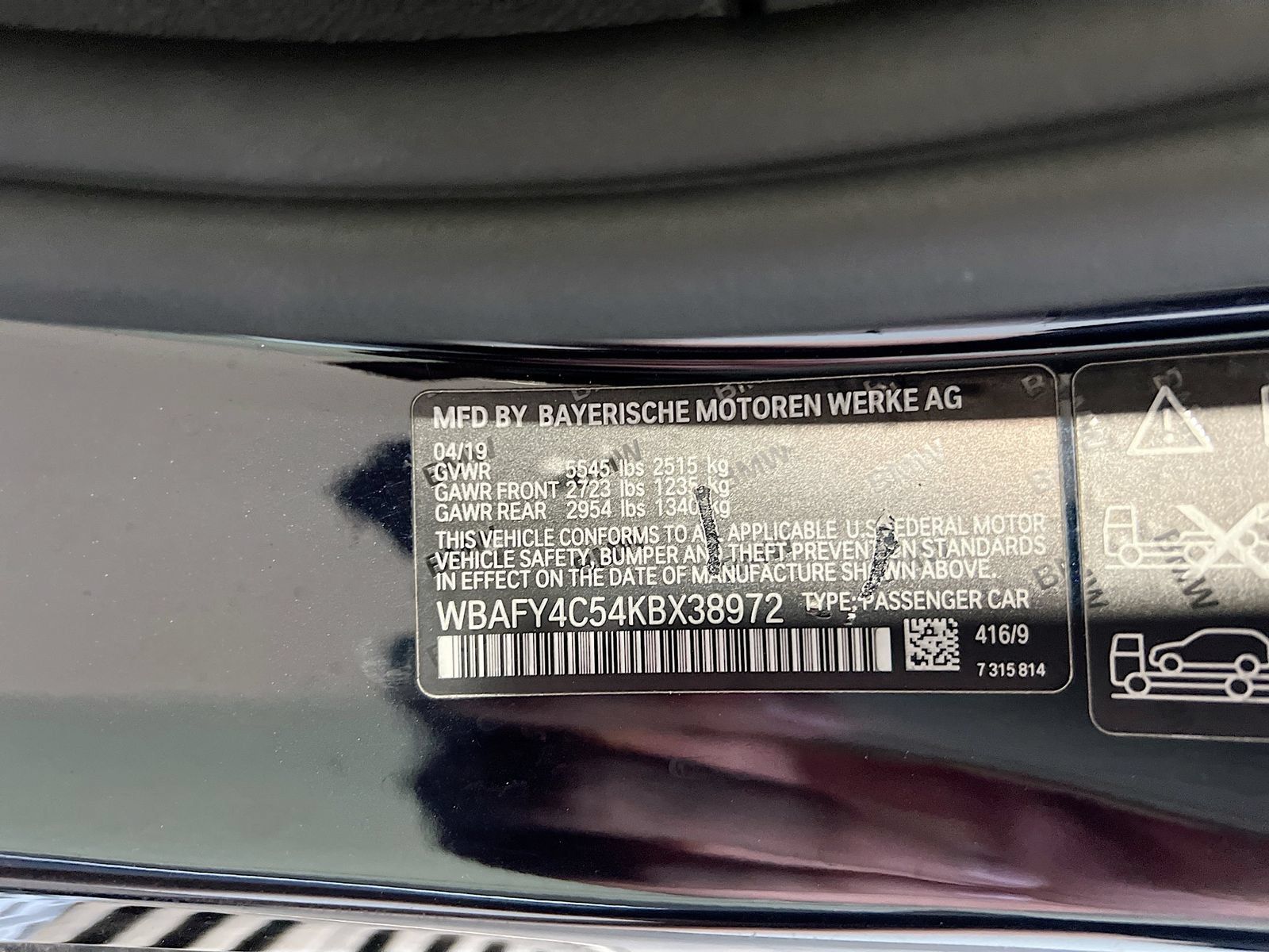 Used 2019 BMW M850i xDrive Convertible AWD/4WD image 30