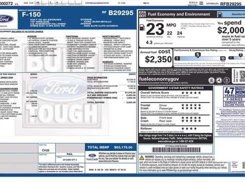 Certified 2024 Ford F150 XLT w/ Equipment Group 302A MID AWD/4WD image 8