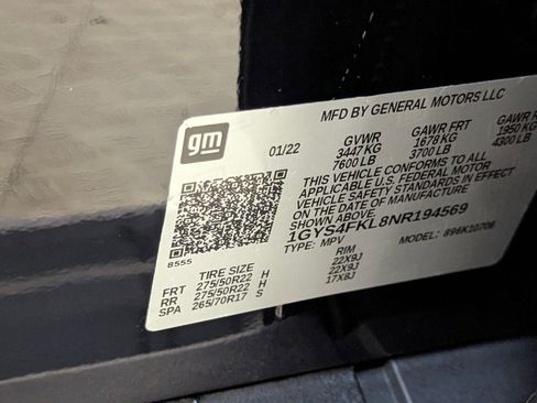 Used 2022 Cadillac Escalade Sport w/ Touring Package image 20