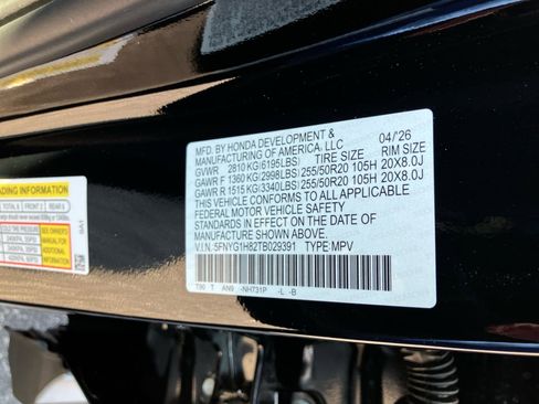 New 2026 Honda Pilot Elite image 35
