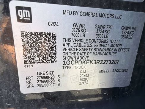 Certified 2024 Chevrolet Silverado 1500 LT AWD/4WD image 35