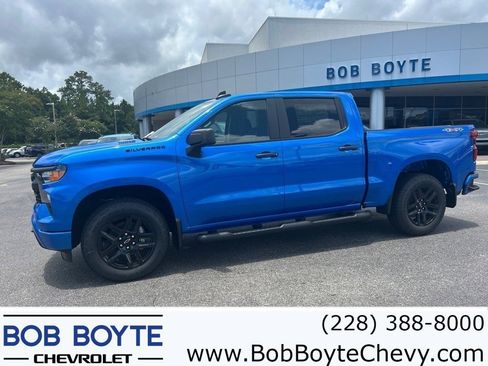 New 2025 Chevrolet Silverado 1500 Custom w/ Turbomax Blackout Package image 1