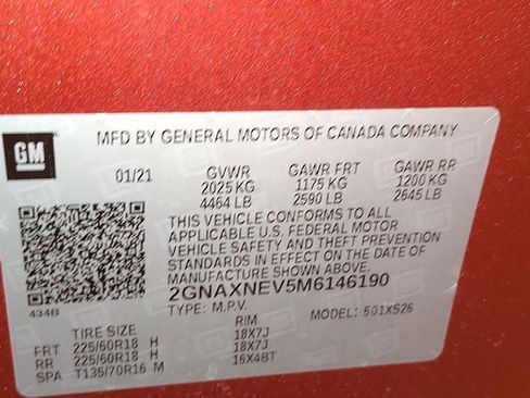 Used 2021 Chevrolet Equinox Premier FWD image 33