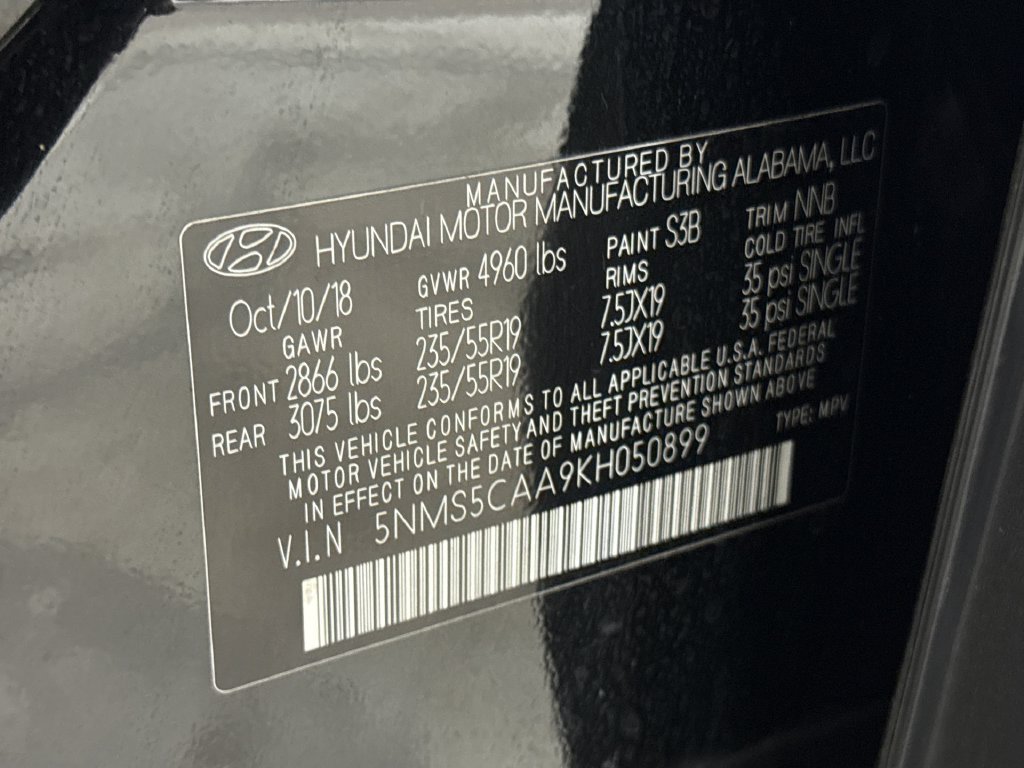 Used 2019 Hyundai Santa Fe AWD image 28