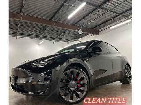 Used 2022 Tesla Model Y Performance AWD/4WD image 1
