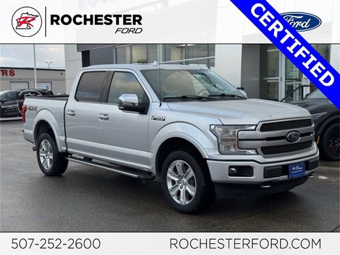 Certified 2019 Ford F150 Platinum w/ Equipment Group 701A Luxury image 1