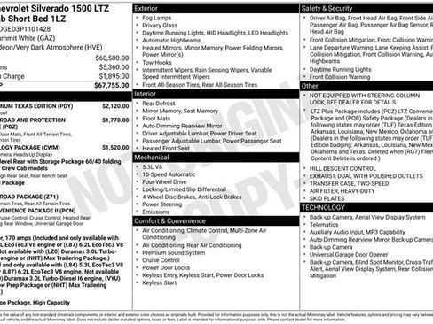 Used 2023 Chevrolet Silverado 1500 LTZ w/ LTZ Premium Texas Edition image 22