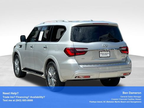 Used 2022 INFINITI QX80 Luxe w/ All-Season Package AWD/4WD image 14