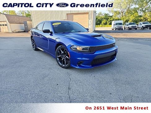 Used 2022 Dodge Charger R/T w/ Blacktop Package RWD image 1