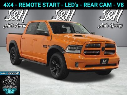 Used 2017 RAM 1500 Sport w/ Ignition Orange Sport Package