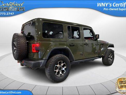 Used 2021 Jeep Wrangler Unlimited Rubicon w/ Uconnect 4C Nav & Sound Group AWD/4WD image 6