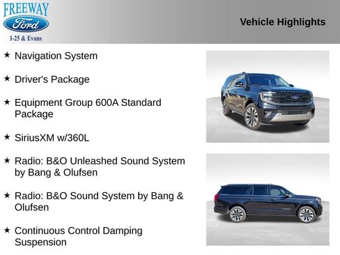 Used 2025 Ford Expedition Max Platinum w/ Driver's Package AWD/4WD image 2