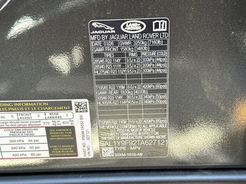 New 2026 Land Rover Range Rover Sport SV AWD/4WD image 20