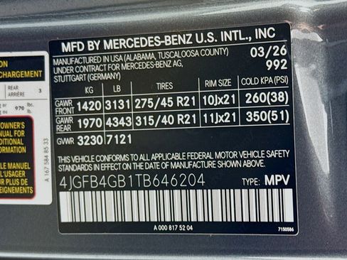 New 2026 Mercedes-Benz GLE 450e 4MATIC image 24