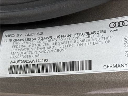 Used 2016 Audi A6 3.0T Premium Plus AWD/4WD image 15