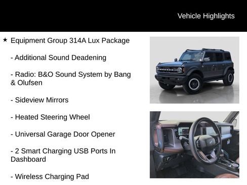 Used 2023 Ford Bronco Outer Banks w/ Sasquatch Package image 11