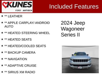 Used 2024 Jeep Wagoneer Series II w/ Flexible Seating Group