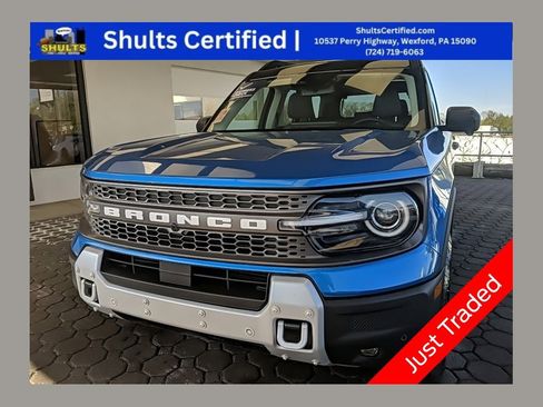 Certified 2025 Ford Bronco Sport Badlands w/ Badlands Tech Package AWD/4WD image 1