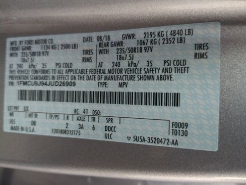 Used 2018 Ford Escape Titanium image 25