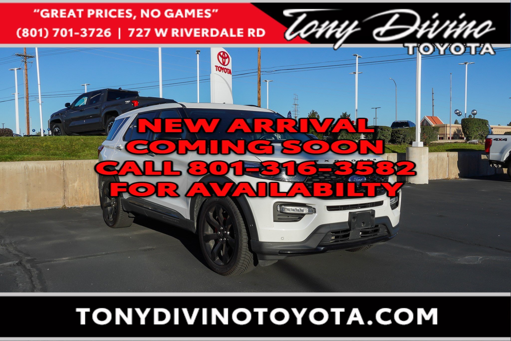Used 2021 Ford Explorer ST w/ Equipment Group 401A AWD/4WD image 1