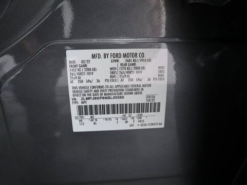 Used 2022 Lincoln Nautilus Reserve w/ Equipment Group 202A image 36