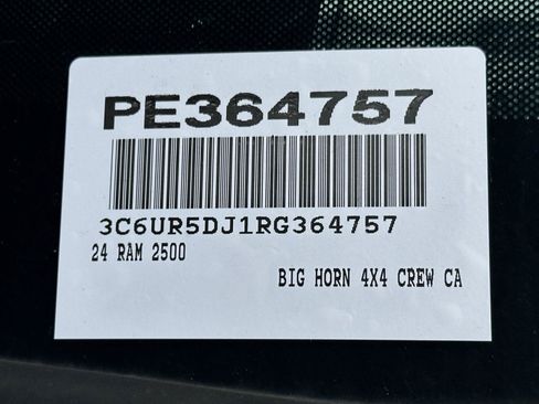 Used 2024 RAM 2500 Big Horn AWD/4WD image 15