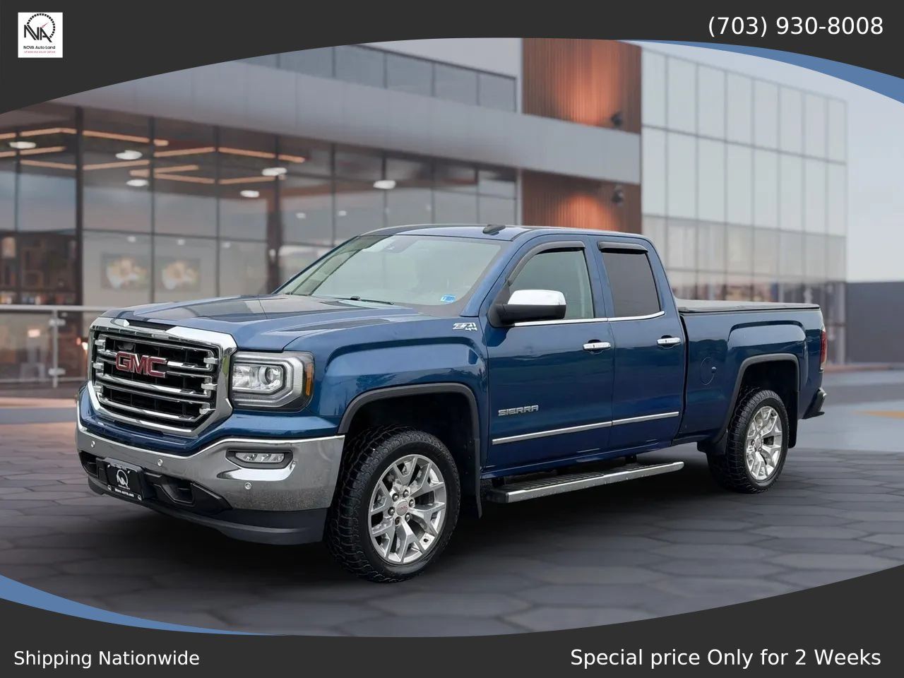 Used 2017 GMC Sierra 1500 SLT w/ SLT Premium Package AWD/4WD image 4