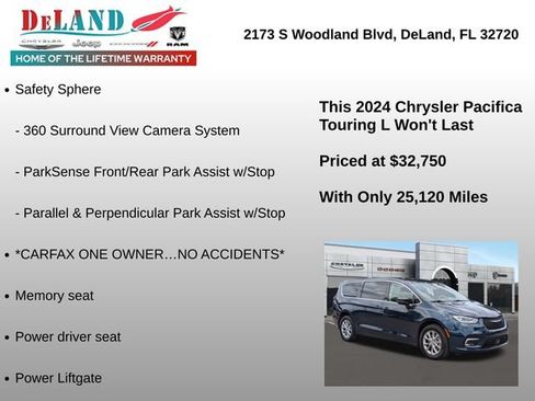Used 2024 Chrysler Pacifica Touring-L AWD/4WD image 6