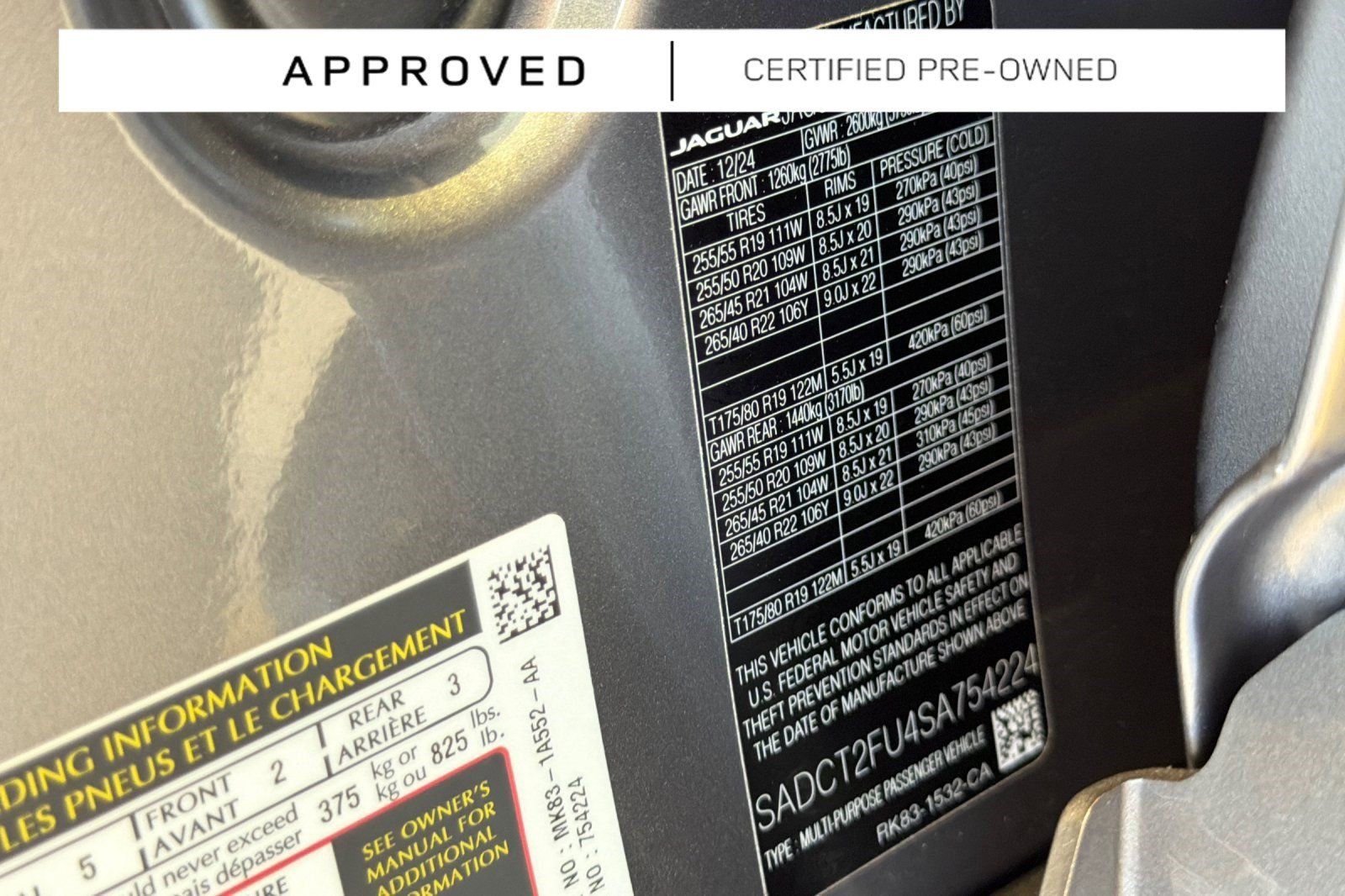 Used 2025 Jaguar F-PACE R-Dynamic S AWD/4WD image 26
