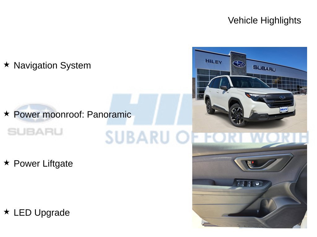 New 2026 Subaru Forester Touring AWD/4WD image 5