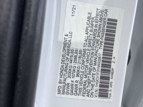 Certified 2022 Honda Accord Sport image 21