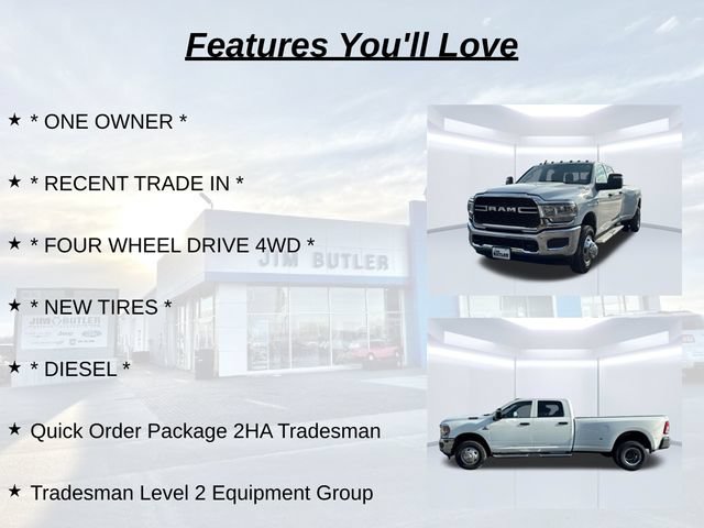 Used 2024 RAM 3500 Tradesman w/ Chrome Appearance Group AWD/4WD image 8