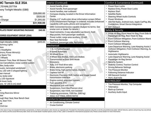 Used 2022 GMC Terrain SLE image 17