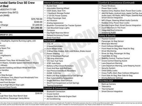 New 2026 Hyundai Santa Cruz SE image 18