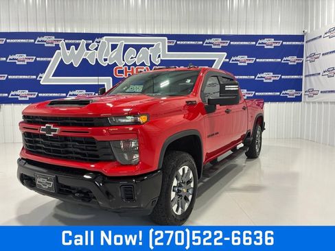 Used 2024 Chevrolet Silverado 2500 Custom w/ Custom Value Package AWD/4WD image 1