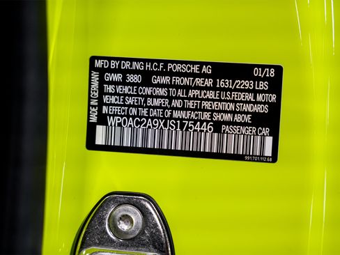 Used 2018 Porsche 911 GT3 image 41