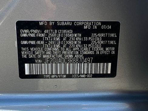 Certified 2024 Subaru Crosstrek 2.0i Premium w/ Crosstrek Mirror Package image 31