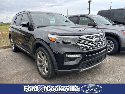 Certified 2020 Ford Explorer Platinum w/ Premium Technology Package AWD/4WD image 1