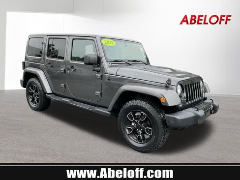 Used 2018 Jeep Wrangler Unlimited Sahara AWD/4WD image 1
