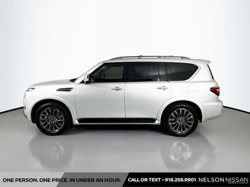 Certified 2024 Nissan Armada Platinum w/ Captain's Chairs Package AWD/4WD image 8