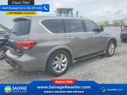 Used 2012 INFINITI QX56 4WD w/ Theater Pkg image 4