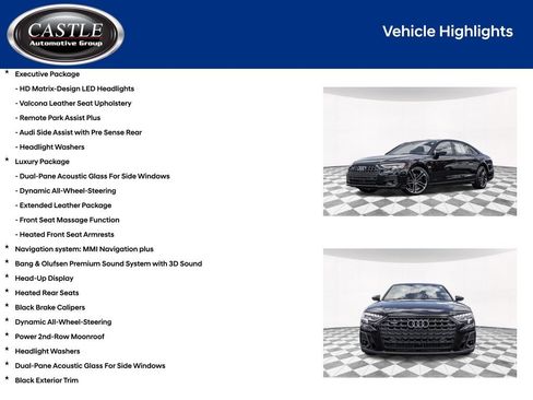 Used 2025 Audi A8 L 3.0T w/ Executive Package AWD/4WD image 7