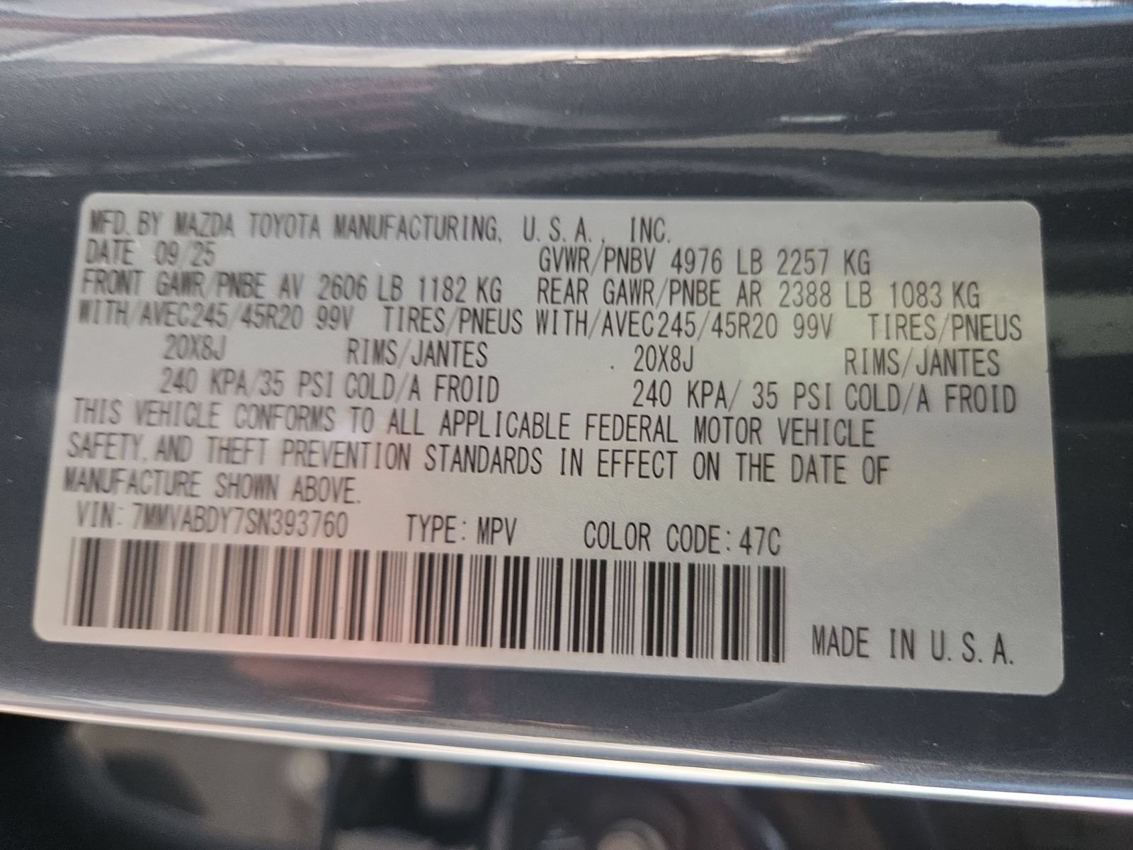 Certified 2025 MAZDA CX-50 AWD 2.5 Turbo w/ Weather Package image 33