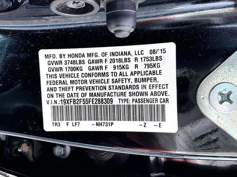 Used 2015 Honda Civic LX image 22