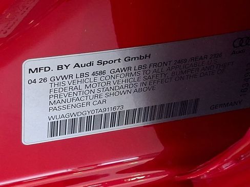New 2026 Audi RS 3 AWD/4WD image 18