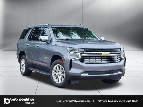 Used 2021 Chevrolet Tahoe Premier w/ Premium Package AWD/4WD image 1