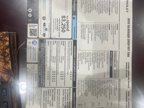 Used 2020 Chevrolet Silverado 1500 RST w/ All-Star Edition image 3