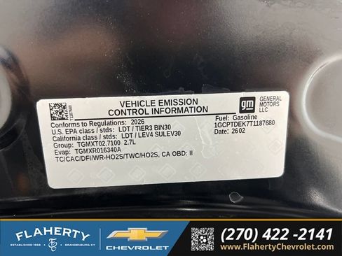 Used 2026 Chevrolet Colorado Z71 w/ Technology Package AWD/4WD image 17