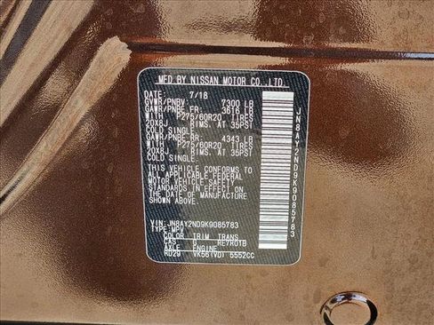 Used 2019 Nissan Armada Platinum w/ Interior Lighting Package RWD image 25